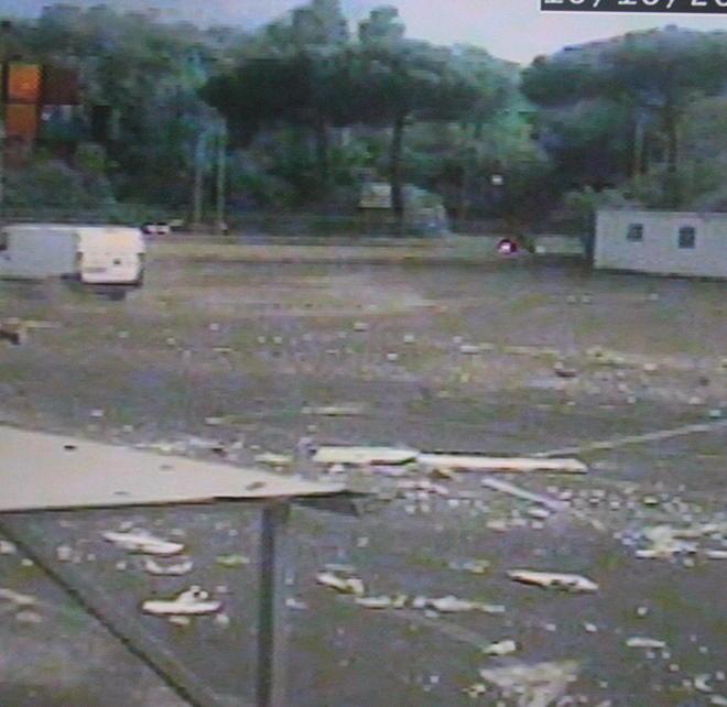 Raffiche a 80 all’ora e mini trombe d’aria 