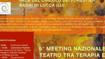 Meeting sul teatro come terapia