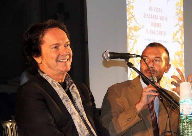 Bagno di folla per Red Canzian agli studi d’arte 