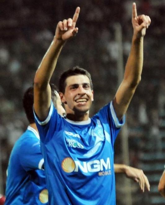 Il gran gol non fa sorridere Pucciarelli 