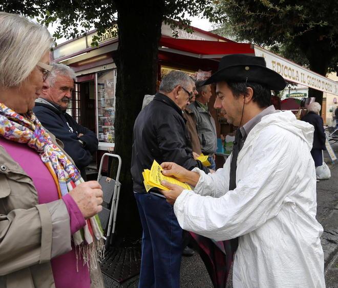 Paese invaso dai trattori contro l’estrazione del gas 