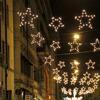 Luminaria natalizia a rischio 