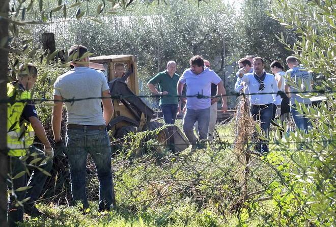 Roberta, esclusa la presenza di resti nell'area della casa