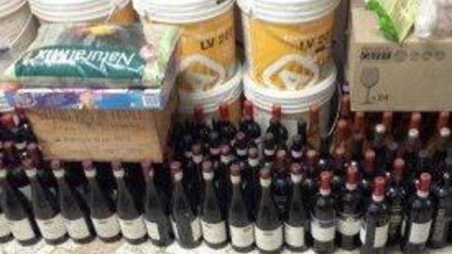 In auto un bottino da 100mila euro