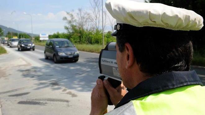 Controlli dei vigili con il telelaser, fermati 52 automobilisti