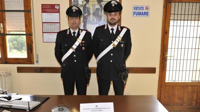 Arrestato per l’hashish un giovane di Buti