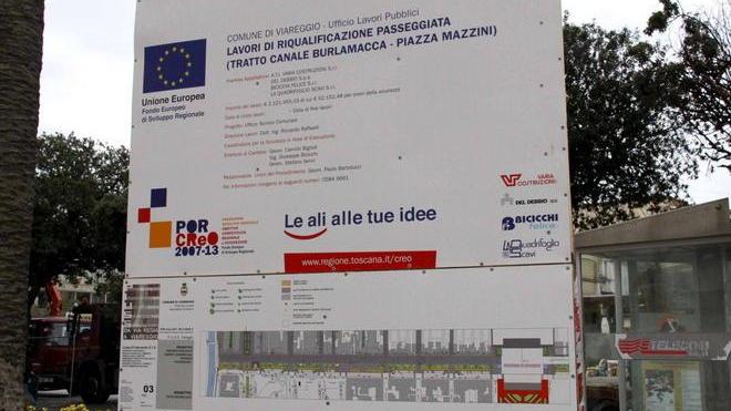 Lavori senza fine per la Passeggiata