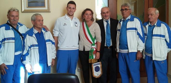 In municipio i campioni italiani