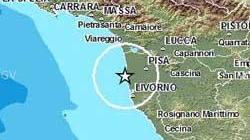 Terremoto di magnitudo 3.4: avvertito a Livorno, Pisa e Viareggio 
