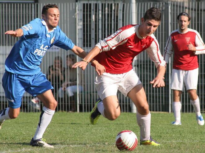 Un gol a testa e tre espulsi in Prato Nord-Prato Sport 
