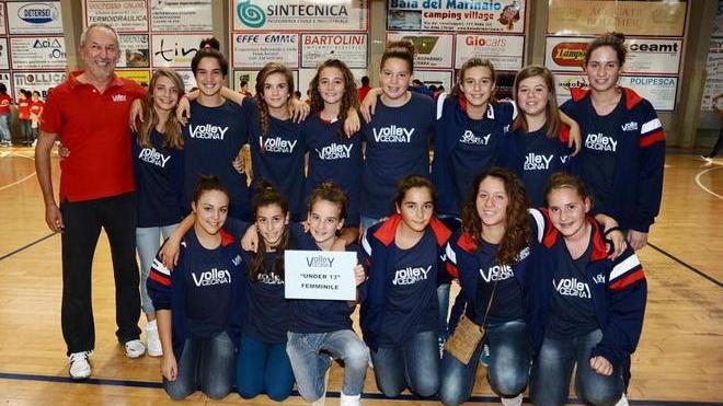 Volley Cecina, il segreto è nel vivaio