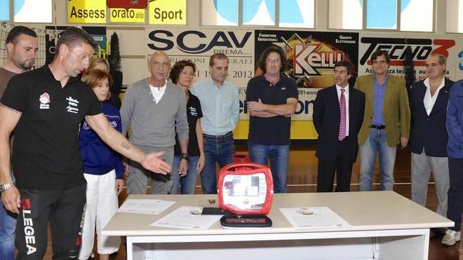 Al palasport dello stadio ora c’è il defibrillatore