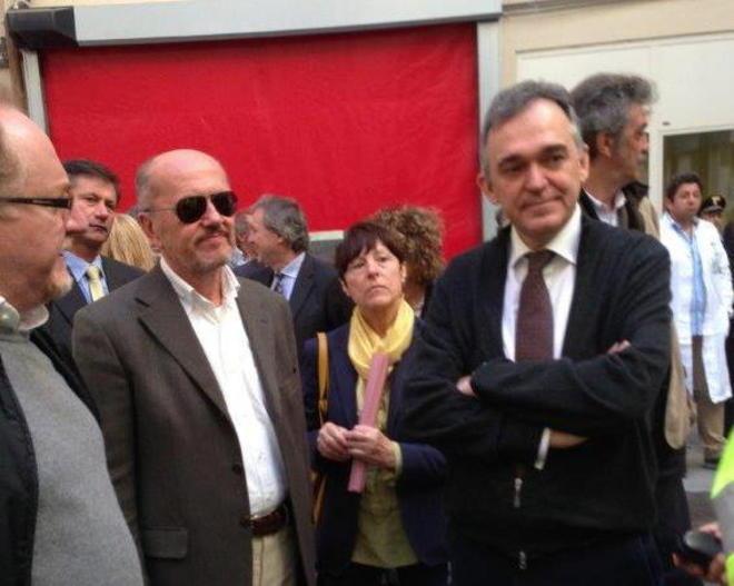Il presidente Rossi in visita sull’Amiata: «Vedo che la Toscana reagisce» 
