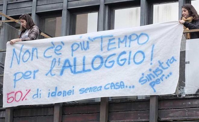 Studenti, in piazza per l’alloggio 