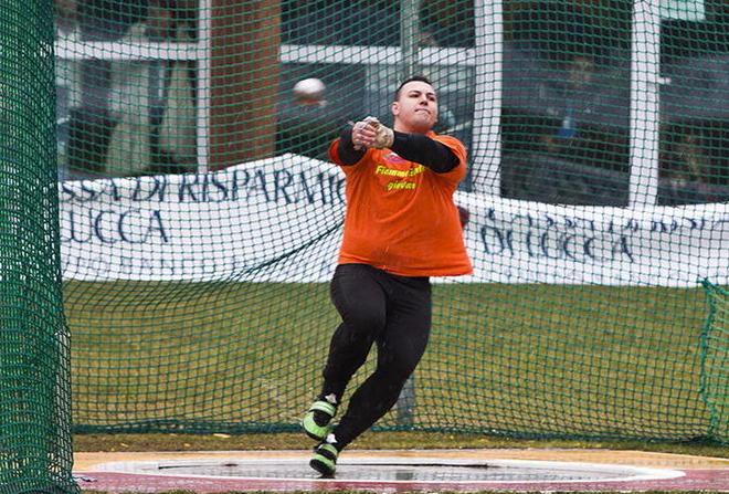 Si terranno a febbraio i campionati italiani di lanci al campo Coni
