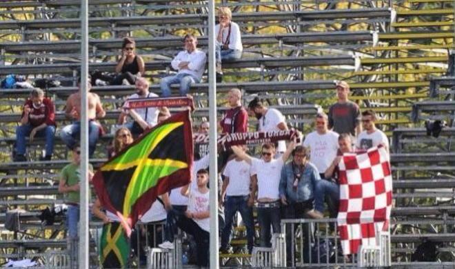 L’amarezza dei tifosi presenti in trasferta