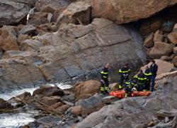 Cadavere in mare sotto il ponte di Calignaia 