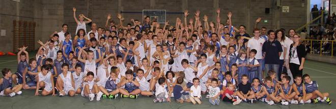 Il Basket Calcinaia ha presentato i ragazzi