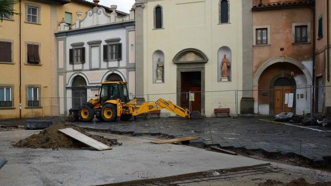 Quel cantiere infinito in piazza XX Settembre