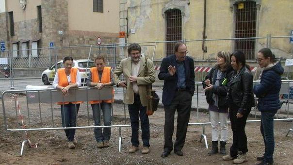Dagli scavi reperti storici e indicazioni per gli alberi