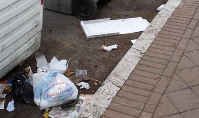 Rifiuti lasciati in strada «Si facciano le multe»