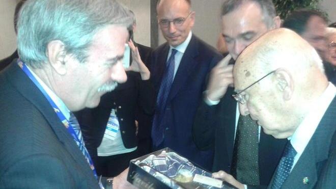 Un tartufo per Napolitano