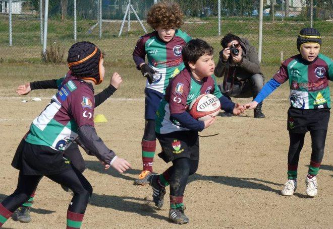 Primi alla meta I baby del rugby sono da applausi 