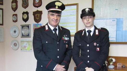 Clarissa, primo carabiniere donna nel Cuoio