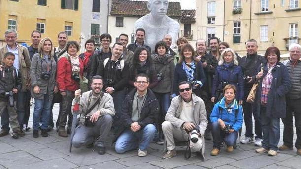 Una mostra con le foto dei corsisti