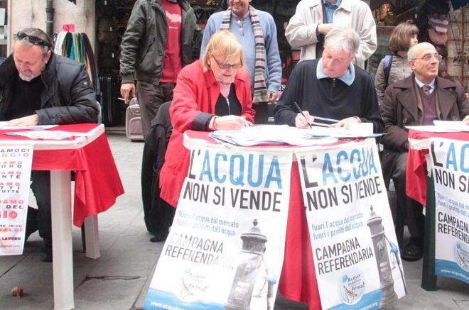 Famiglie lasciate senz’acqua 