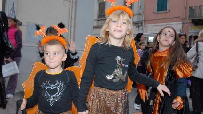 Halloween, ai Gigli si truccano i bambini