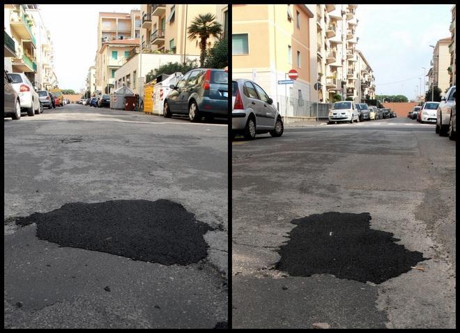 Problema risolto in via degli Ebrei vittime del nazismo 