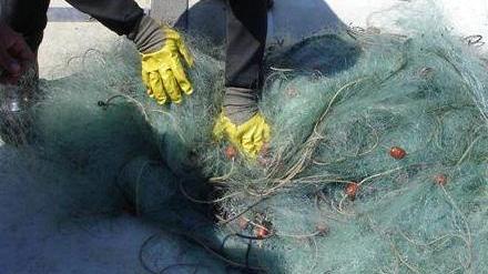 Pesca abusiva: sequestrata rete