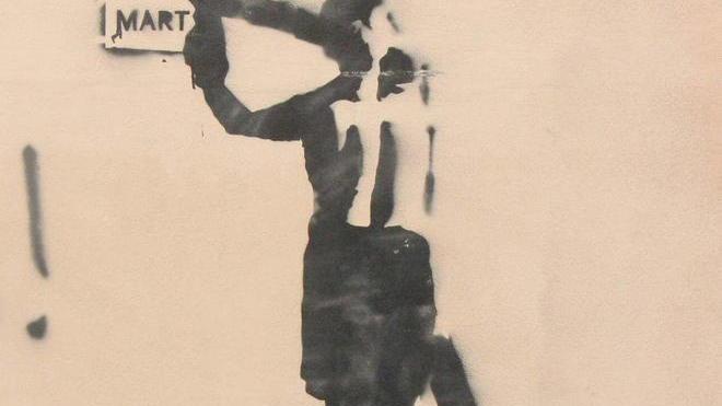 Mart colpisce ancora, ecco il suo ultimo graffito