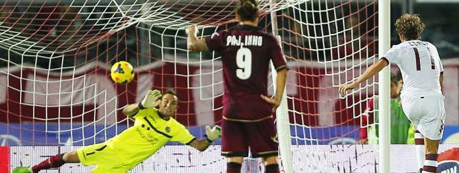 Livorno beffato, un rigore salva il Toro (3-3)