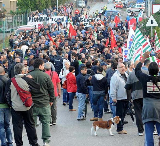 Lucchini, nuova giornata di lotta 