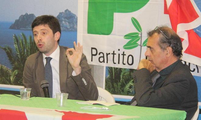 Roberto Speranza al circolo Arci