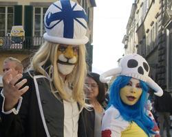 La città invasa dal popolo dei Comics 