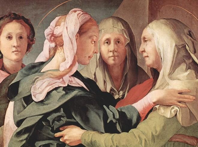 Restyling per la Visitazione del Pontormo 