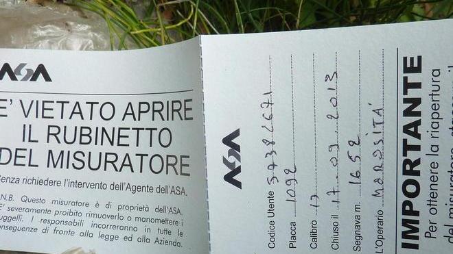 «Contatore chiuso per la riduzione»