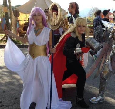 La città promossa a pieni voti I cosplayer: qui è tutto magico 
