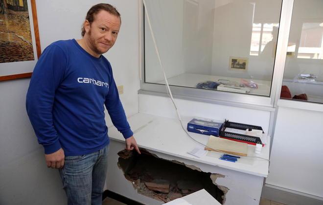 Cassaforte smurata in un’azienda 
