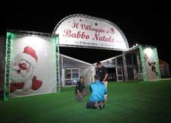 Ancora una settimana e Babbo Natale avrà il suo villaggio 