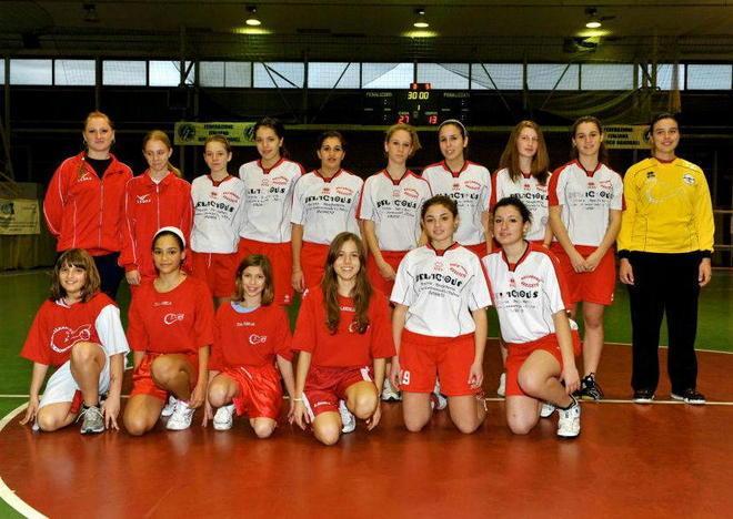 I team Under 18 in via Lago di Varano 