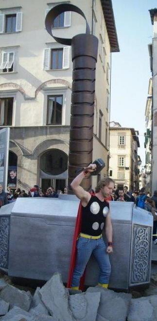E in piazza S. Michele è “Thormania” 
