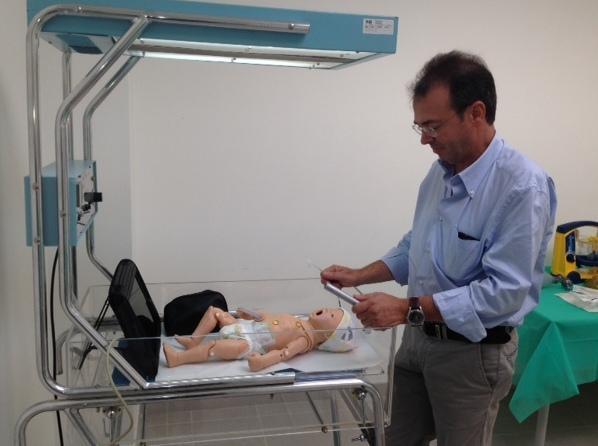 Ospedale, centro di simulazione neonatale 