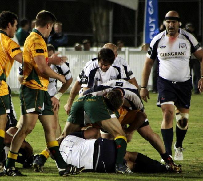 Balasso alla World Classic con i veterani del rugby 