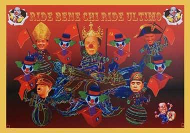 Ecco l’Italia raccontata dai carristi del Carnevale di Viareggio 