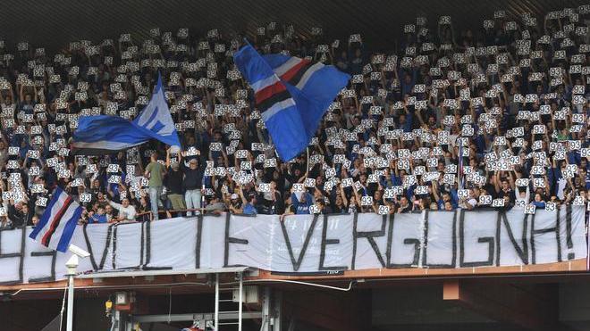 Protesta dei tifosi contro i daspo