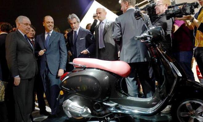 Il vicepremier Alfano a Casa-Piaggio